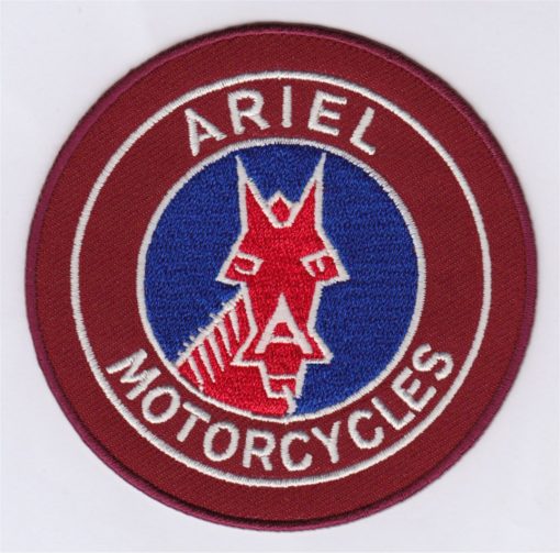 Ariel stoffen opstrijk patch