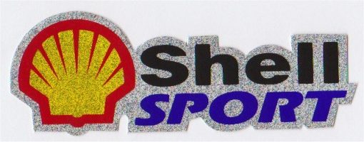 Autocollant métallisé Shell Sport