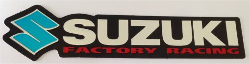 Autocollant métallisé Suzuki Factory Racing