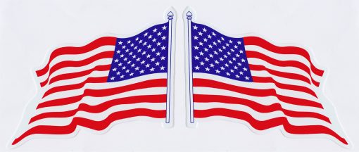 USA (Amerikaanse vlag) sticker set