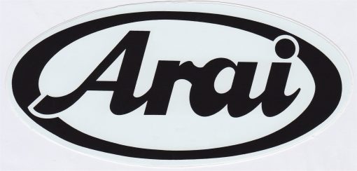 Arai-Helmaufkleber