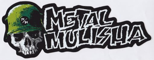 Mulisha-Aufkleber aus Metall