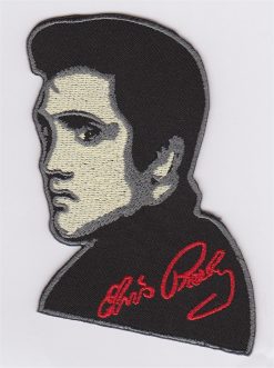 Elvis Presley stoffen opstrijk patch