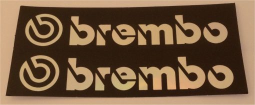 Brembo metallic sticker set