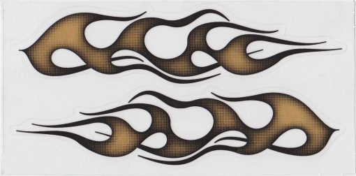 Ensemble d'autocollants Tribal Race Stripes