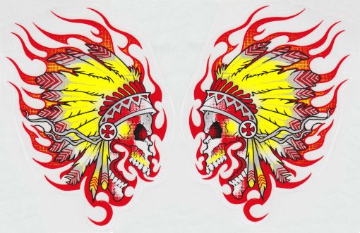 Indiaan sticker set