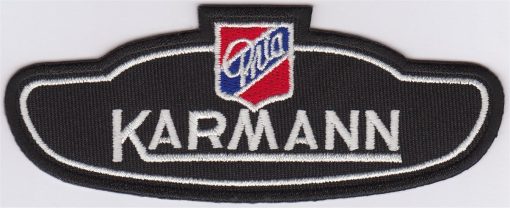 Karmann Ghia Stoffaufnäher zum Aufbügeln