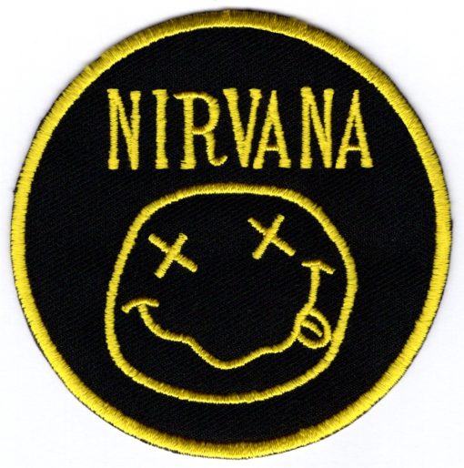 Nirvana stoffen opstrijk patch