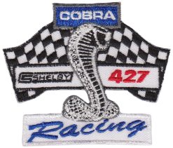 Shelby Cobra Racing Applikation zum Aufbügeln