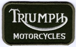 Triumph Motorcycles stoffen opstrijk patch