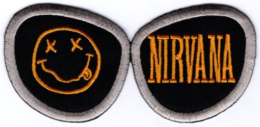 Nirvana stoffen opstrijk patch