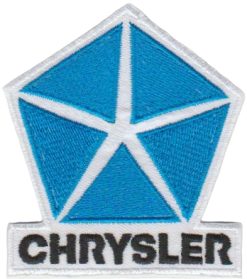 Chrysler Applikation zum Aufbügeln