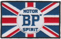 BP Motor Spirit stoffen opstrijk patch