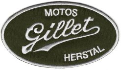 Motos Gillet Herstal Applique Fer Sur Patch
