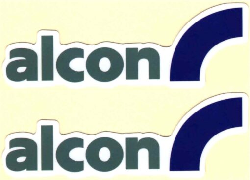 Alcon sticker set