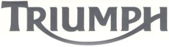 Triumph-Motorradaufkleber