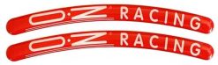 OZ Racing 3D doming sticker set