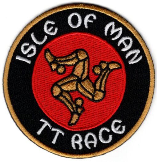 Isle of Man TT Race stoffen opstrijk patch