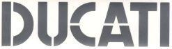 Autocollant Ducati