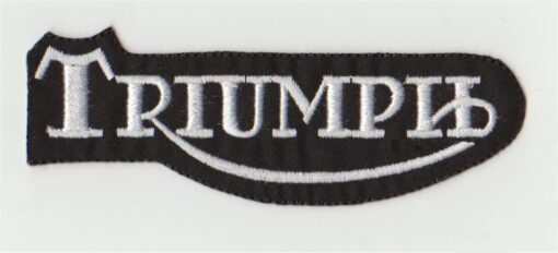 Triumph stoffen opstrijk patch