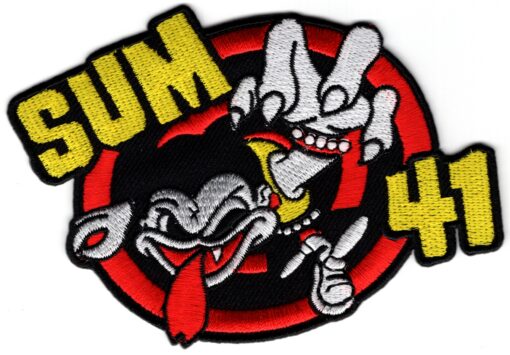 Sum 41 stoffen opstrijk patch