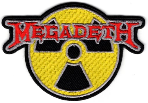 Megadeth stoffen opstrijk patch