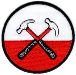 Pink Floyd The Wall stoffen opstrijk patch