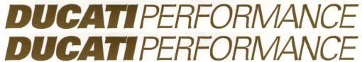 Ducati Performance sticker set
