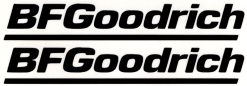 BF Goodrich sticker set