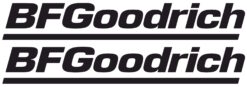 BF Goodrich sticker set