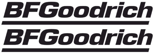 BF Goodrich sticker set