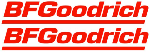 BF Goodrich sticker set