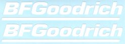 BF Goodrich sticker set