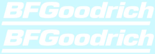 BF Goodrich sticker set