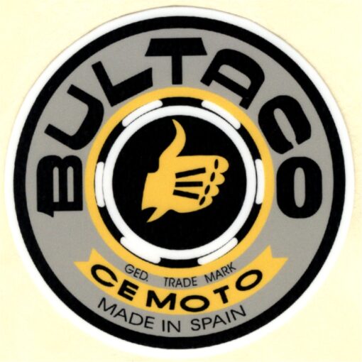 Bultaco-Aufkleber