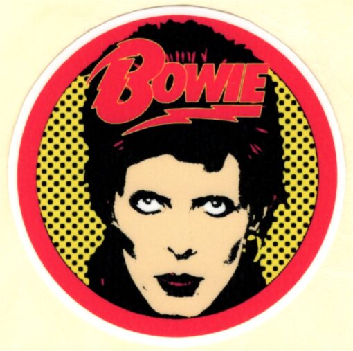 David Bowie sticker