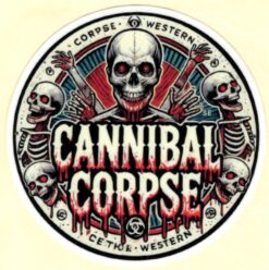 Cannibal Corpse sticker