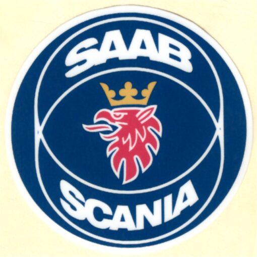 Saab Scania sticker