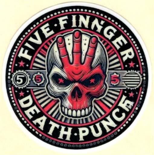 Fünf-Finger-Death-Punch-Aufkleber