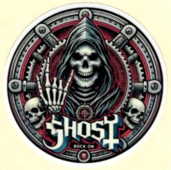 Ghost sticker
