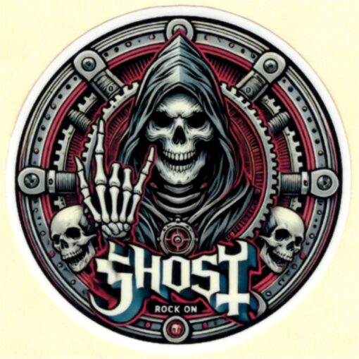 Ghost sticker