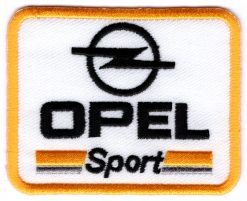 Opel Sport stoffen opstrijk patch