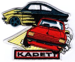 Opel Kadett stoffen opstrijk patch