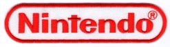 Nintendo stoffen opstrijk patch