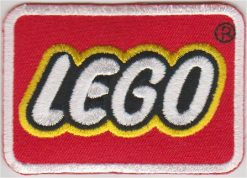 Lego-Applikation zum Aufbügeln