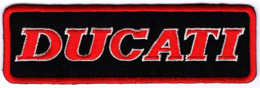 Ducati stoffen opstrijk patch