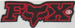 Fox Racing stoffen opstrijk patch
