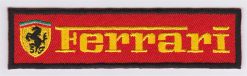 Ferrari stoffen opstrijk patch