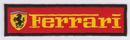 Ferrari stoffen opstrijk patch