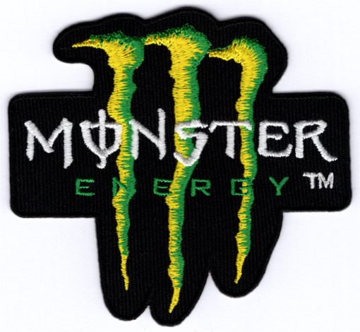 Monster Energy stoffen opstrijk patch
